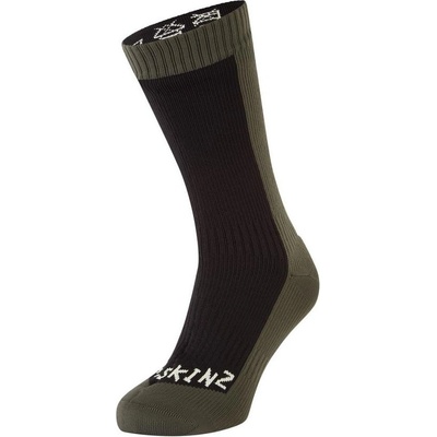 SealSkinz Nepremokavé ponožky Starston zelená