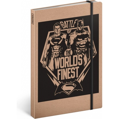 Battle notes Batman v Superman linkovaný 13 x 21 cm