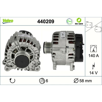 Alternátor VALEO 440209