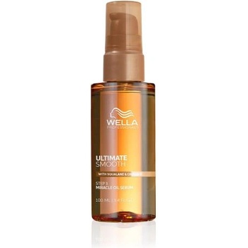 Wella Ultimate Smooth Miracle Oil Serum изглаждащо масло за коса 100 ml за жени
