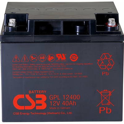 CSB GPL12400 12V 40Ah