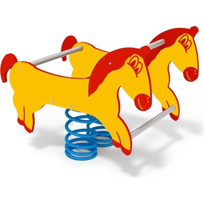 PlaygRound System pružinová z nerezu kone 15212