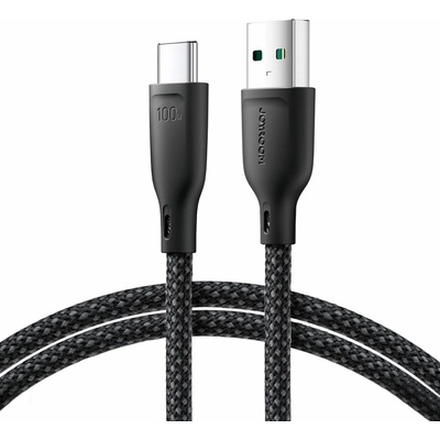 Joyroom SA34-AC6B USB-A na USB-C 100W 1m černý