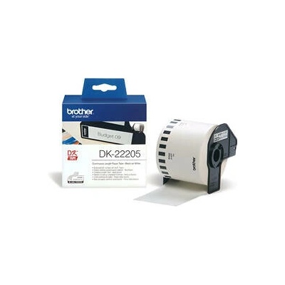 Brother DK-22205 popisovacia páska biela 62mmx30,48m