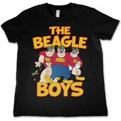 tričko HYBRIS Disney The Beagle Boys černá