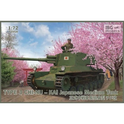 IBG Type 3 CHI NU KAI Japanese Medium Tank Models 72058 1:72