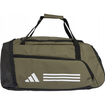 adidas TR DUFFLE M OLISTR/WHITE Zelená 50L – Zboží Dáma