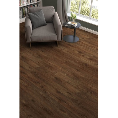 AGT Flooring Ламиниран паркет AGT PRK909 ROSSO Effect Premium Collection широка дъска 12 мм AC5/33 V4