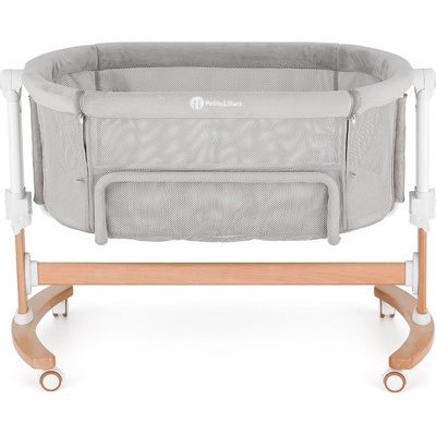 PETITE&MARS Postýlka dětská polohovatelná s funkcí kolébky Glory 2v1 Mocha Beige – Zboží Mobilmania