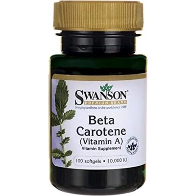 Swanson Beta-karoten Vitamin A 10000 IU 100 softgels