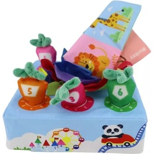 Man Yuk Toys Вълшебна кутия: 13-частна развиваща играчка за бебета (xq-03)