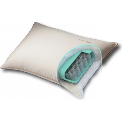 Kuročka Vankúš Comfort Spiral Soft Natural 50x70