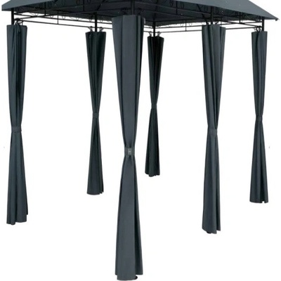 Dba Bočnice k altánu Topas 4x3m šedá