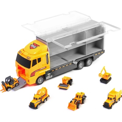 KIK Kamión s autíčkami stavebníctve