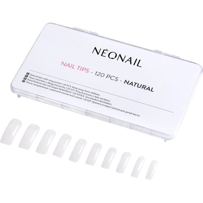 NeoNail Nail Tips umělé nehty typ Natural 120 ks