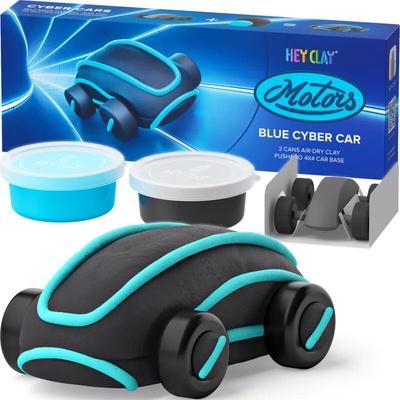 Hey Clay Cyber Auto modré