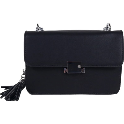 Черна дамска чанта - Treisen