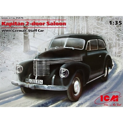 ICM Kapitan 2-door Saloon German Staff Car WWII 35476 1:35
