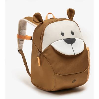QUECHUA Detský turistický batoh NH100 7 l 2-5 r. medveď hnedý 7 l