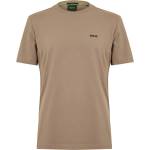 Boss Тениска Boss Mens BOSS GREEN T-Shirt with Logo Design Stretch Cotton - Grey 336