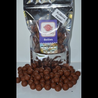 Kapsa Carp Boilies RR KLOBÁSA PIKANT 1kg 20mm