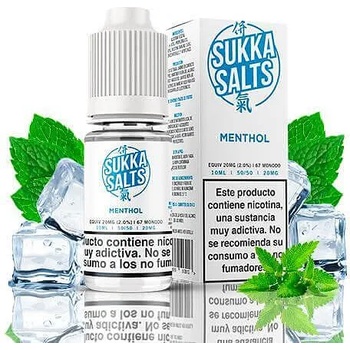 Image 1 of Sukka Salts Menthol 10ml 20mg