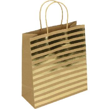 Image 1 of EUROCOM Подаръчна торбичка Eco Classic Medium, 22x25x10 cm (28731-А)