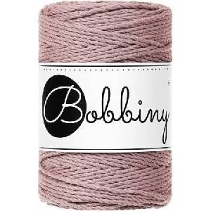 Bobbiny 3PLY Macramé Rope 1, 5 mm 100 m Mauve юта (TD-E039)