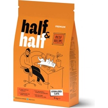 Half&Half Cat Sterilized hovädzie 8 kg