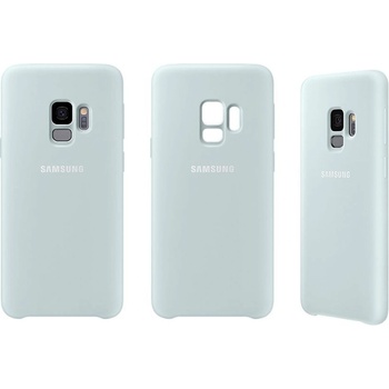 Image 1 of Samsung Galaxy S9 Silicone Cover Blue - калъф/протектор