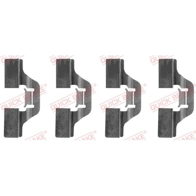 Sada prislusenstvi, oblozeni kotoucove brzdy QUICK BRAKE 109-1211