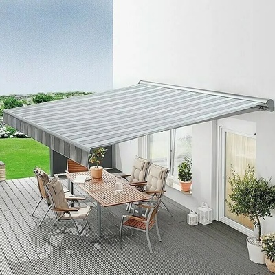 Sunfun Polokazetová markýza, šedo-bílá, 3 x 2,5 m 27138937