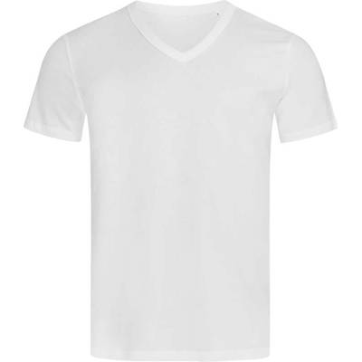 Stedman ben v-neck st9010 / Мъжка тениска с v-образно деколте - бяла xl (st9010whixl)