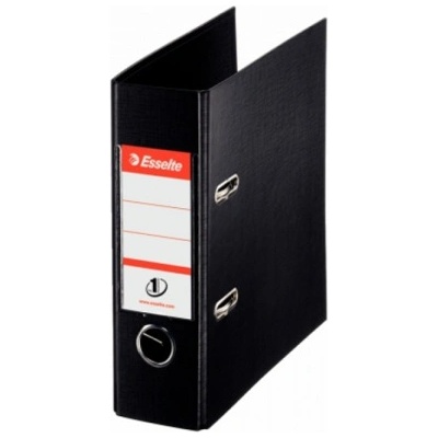 Esselte Банков класьор Esselte, за документи с формат до А5, дебелина 7см, с метален кант, черен (OK1117)