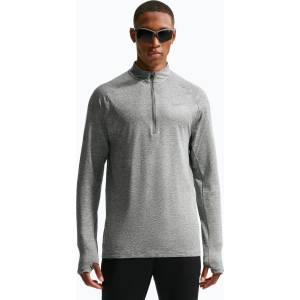 Nike Мъжки суитшърт за бягане Nike Stride 1/4 Zip Dri-Fit smoke grey/heather