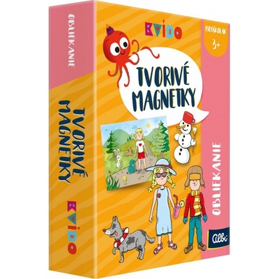 Albi Kvído Tvorivé magnetky Oblečenie