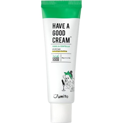 Jumiso Have A Good Cream Snail & Centella - Крем за лице за чувствителна и раздразнена кожа 50г