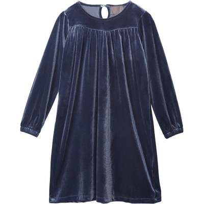 Creamie velúrové šaty Vintage indigo