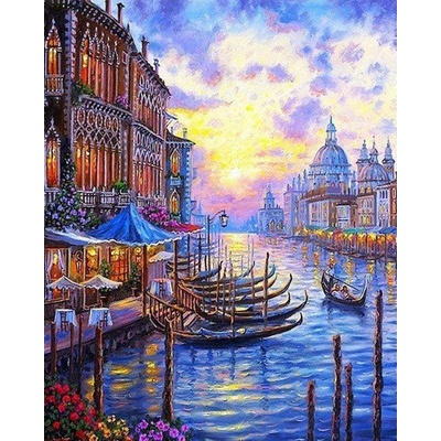 Figuered ART malování podle čísel BENÁTKY GRAND KANÁL