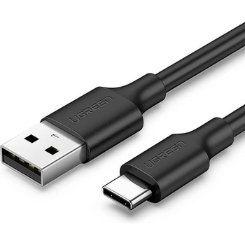 UGREEN Къс USB-C към USB-A Кабел за Външна Батерия, Ugreen 3A 18W 0.25m, Черен (US287)
