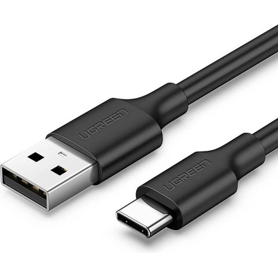 UGREEN Къс USB-C към USB-A Кабел за Външна Батерия, Ugreen 3A 18W 0.25m, Черен (US287)