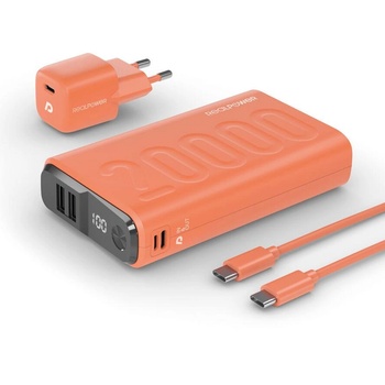 Image 1 of RealPower PB-20000 Power Bank 20000mAh Оранжев (390656)