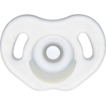 Wee Baby Силиконова залъгалка Wee Baby, - Full Silicone, 0-6 месеца, бяла (561) - baby