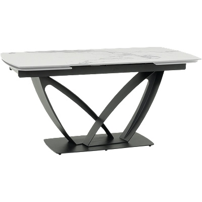 Carmen Разтегателна трапезна маса torun - бяла