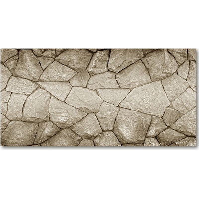Fotoobraz na skle Stena z kamenia 100x50 cm
