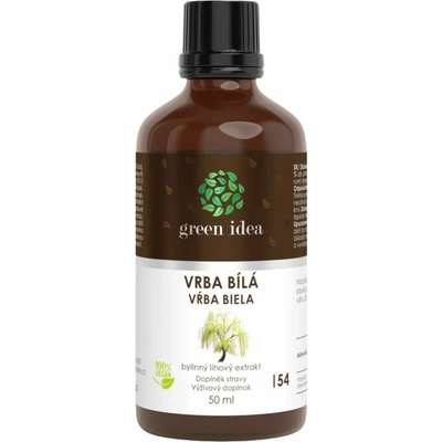 Green idea Vŕba biela tinktúra kvapky 50 ml