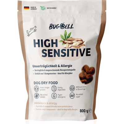 BugBell Brown High Sensitive 0,8 kg