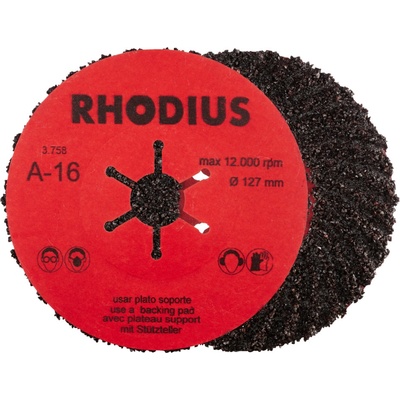 RHODIUS Fibrové disky SFA 125 x 22,23 P16 PROline 300461