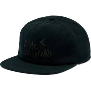 Black Diamond Шапка с козирка Black diamond BD Washed Cap - Black / Black Wavy Black diamond - размер One Size (904-1306-0511)