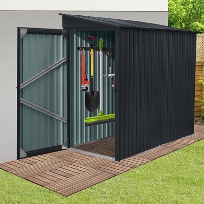 BestBerg ZS2-1A 1,9 m² 103 x 185 x 190 cm sivý